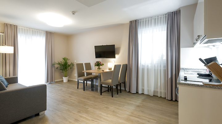2 Zimmer Business Apartment in München - Ramersdorf, möbliert
